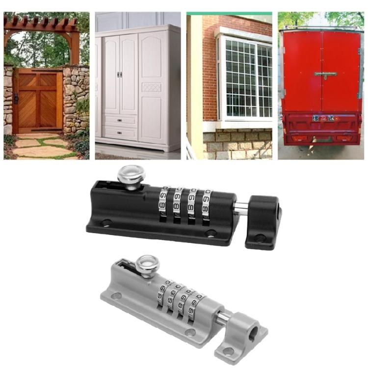 Easy To Installion Digit Combination Gate Bolt Secure Sturdy Stainless Steel Lock Accessory for Sheds and Garages