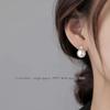 2023 Niche Design Sterling Silver Pearl Stud Earrings for Women - Elegant, Light Luxury Jewelry