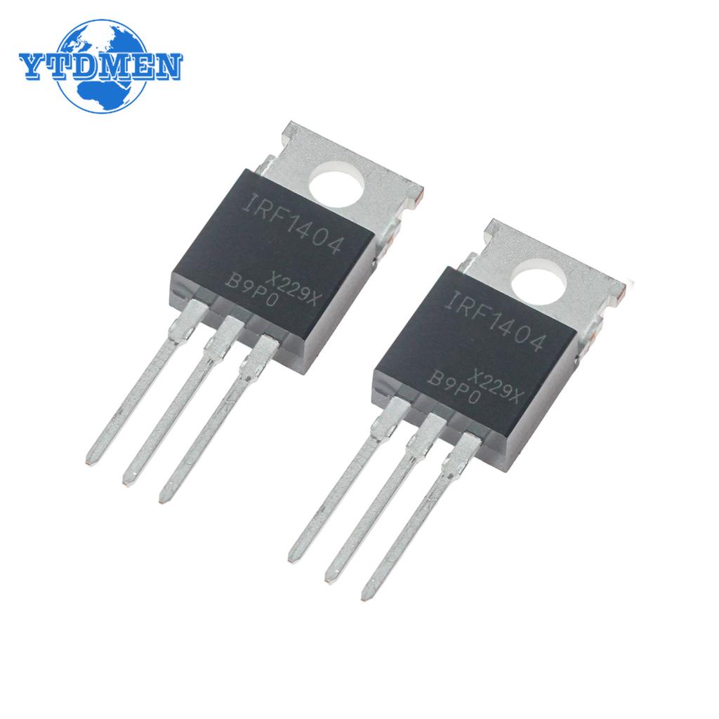 5PCS IRF1404 Mosfet Transistor IRF1404PBF TO-220 40V 202A Field Effect Transistors Kit