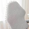 1Pcs Elastic Stretch Chair Cover Set Fleece Jacquard Dustproof Gaming Chair Covers Universal with Armrest Cover