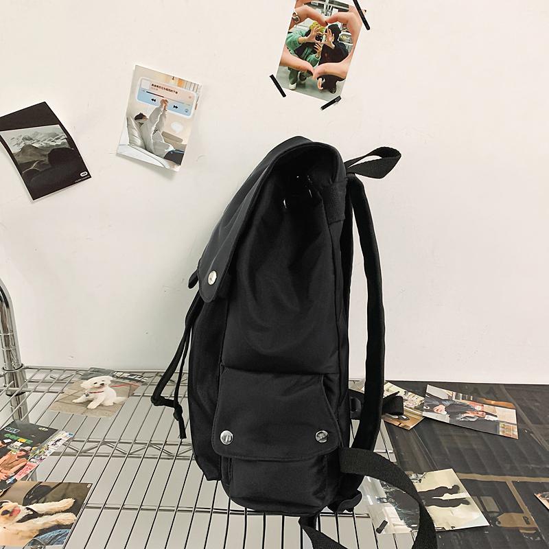 Men Women Backpack Student Large Capacity Schoolbag Travel Computer Bag