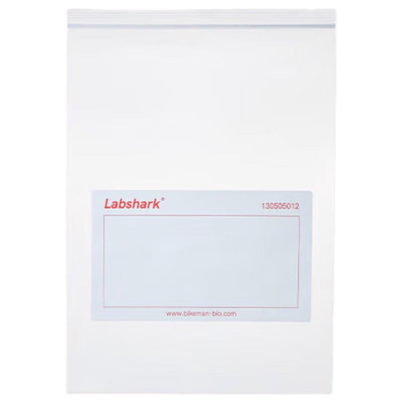 LABSHARK Thick Self-Sealing Lab Sample Bags with Writing Area
