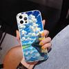Retro Japanese Sakura Train Phone Case For iPhone 17 Air 16 Pro Max 16E 15 + 14 Plus 11 12 13 Mini 7 8 SE Gift Print Cover Funda