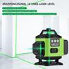 16-Line Self-Leveling 4D Green Laser Level with 360° Bluetooth Alarm