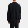 Y-3 Sweatshirt à manches longues et col rond de couleur unie pour femme Noir IW0075