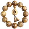 Vietnam Agarwood Bracelet: White Sand Prayer Beads - Unisex Jewelry with Natural Texture, Perfect for Couples