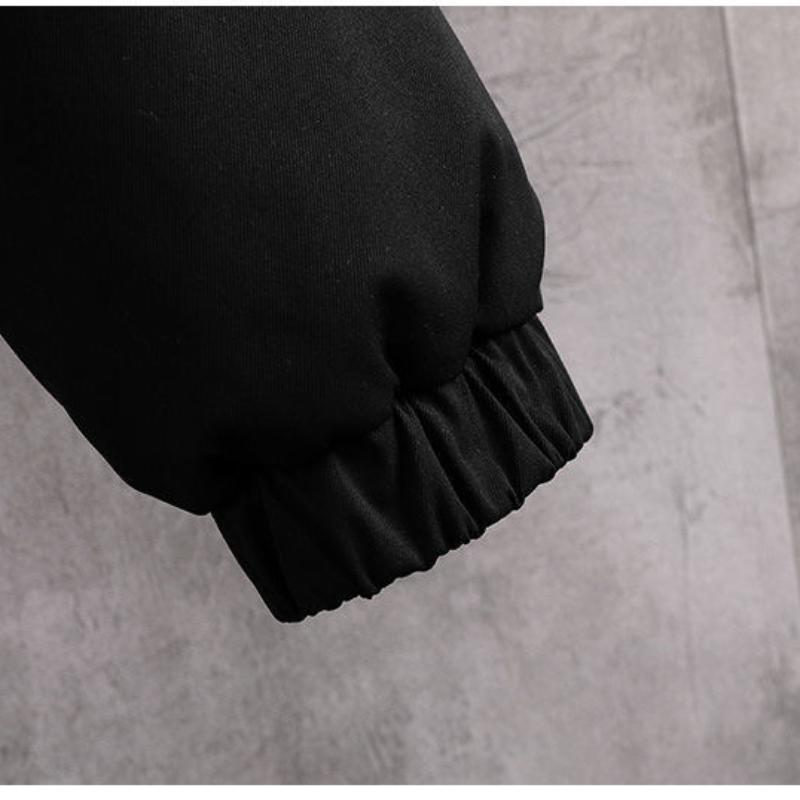 Men's Winter Jacket Cotton Thickened Warm Coat Fashion Casual Loose Comfortable High Quality Fabric Down Jacket