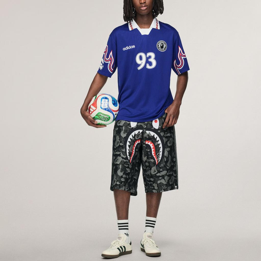 adidas x BAPE Flame Jersey Blue
