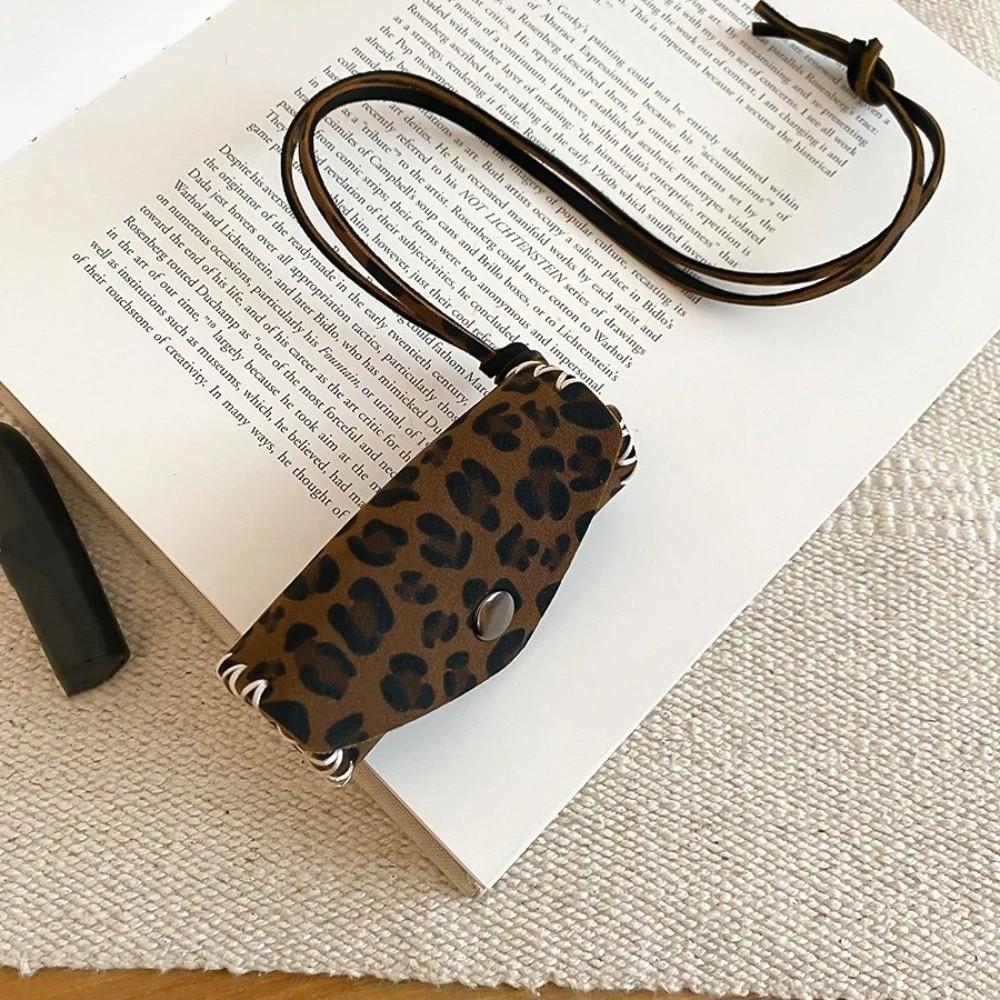 Storage Lipstick Jewelry Leopard Choker Pendant Leopard Print Clavicle Chain Girls Gift