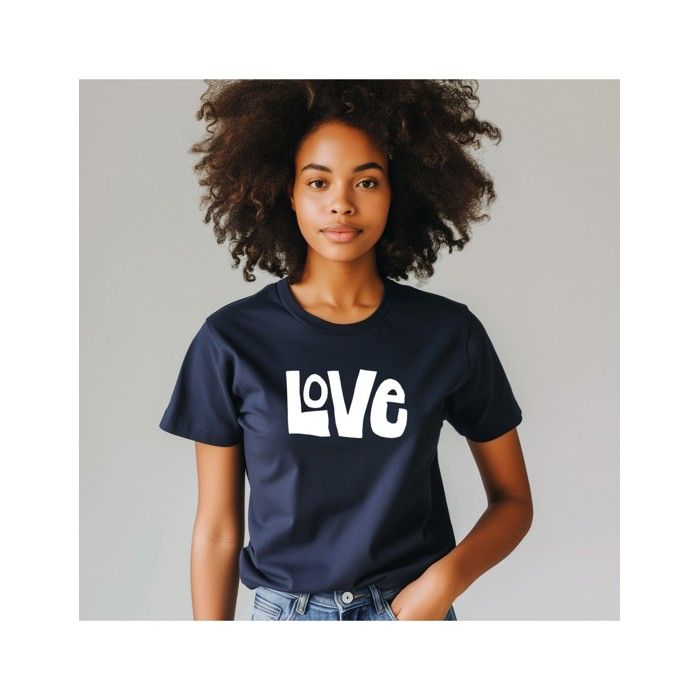 We Are Family - WOMEN'S T-SHIRT LOVE BLUE M