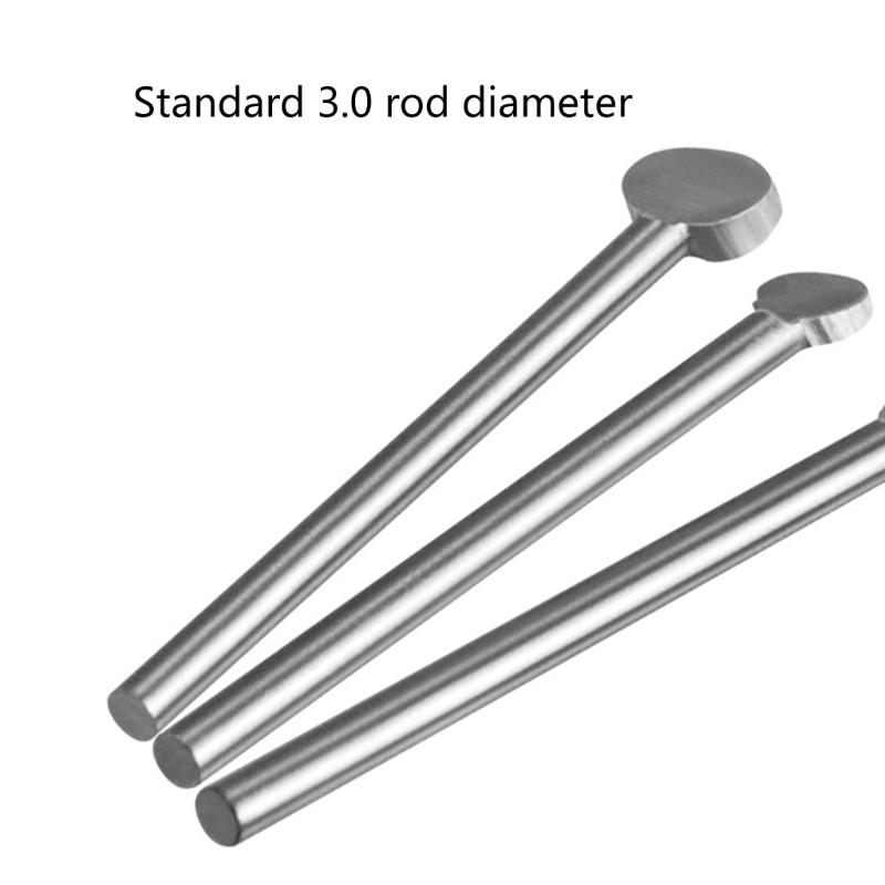 2 Stück Holzschnitzbohrer 3/4/5/6/8mm Weißstahl Gravierbohrer-Set Stahl Wurzel Fräsen Schleifer Fräser Schnitzwerkzeug