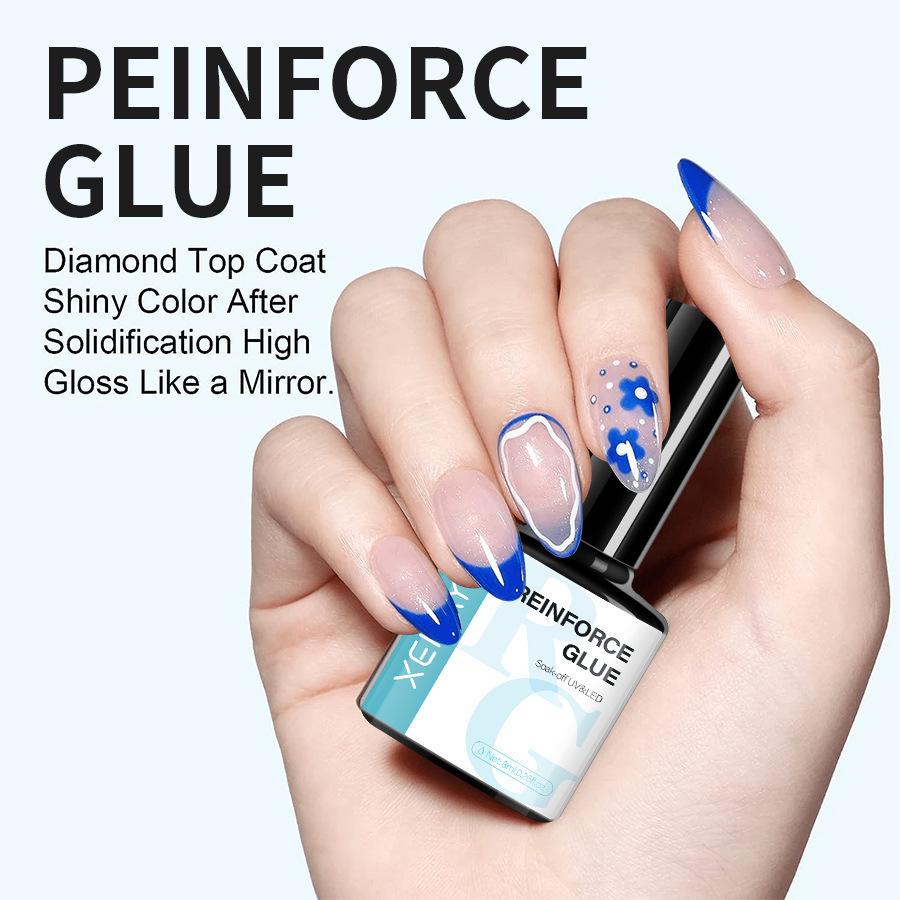 Japanese Nail Base & No-Wipe Top Coat Set - Long-Lasting Salon Quality