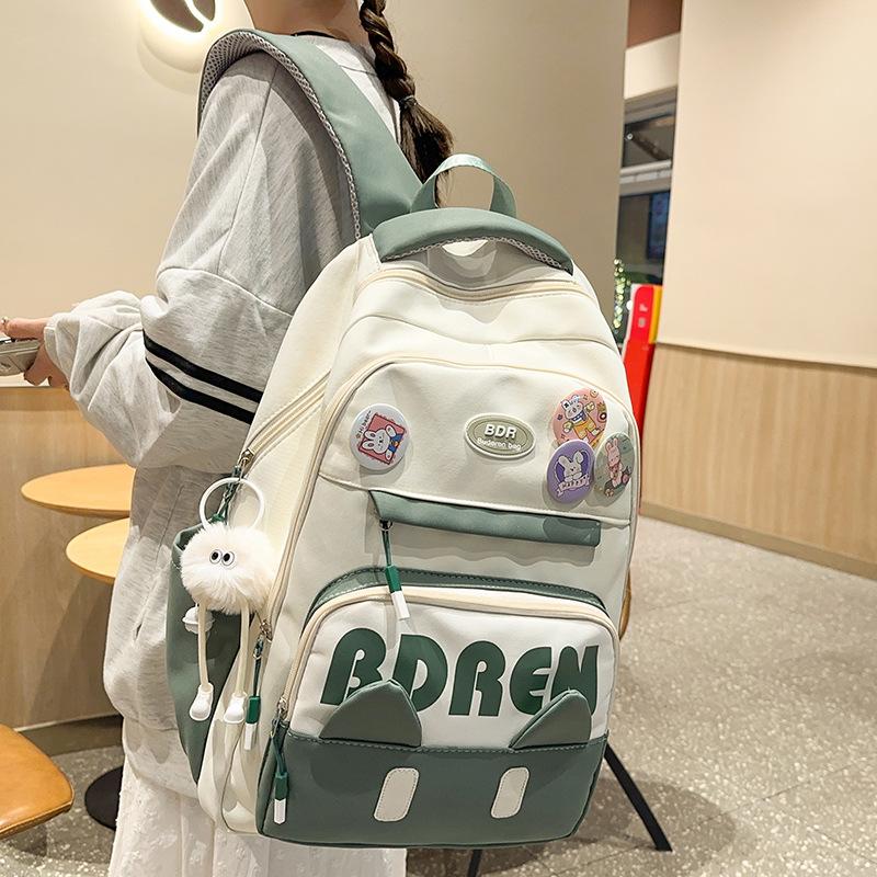 Children's Schoolbags Elementary School Girls Junior High School High School College Students Two Piece Backpack