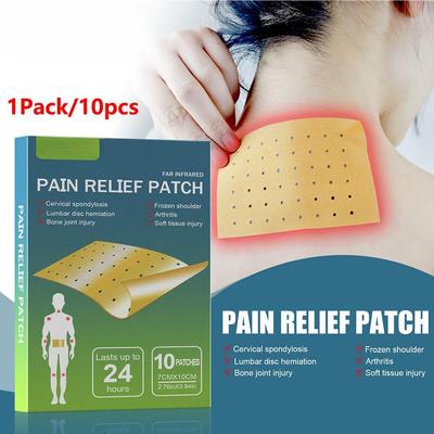 South Moon 1 Packung/10 Stück Muskel- und Knochenpaste, Halswirbelsäule, Lendenwirbelsäule, Schultergelenk, Schmerzlinderung, Paste, Schmerzlinderung, Kaltkompresse, Gesundheitspflegepaste