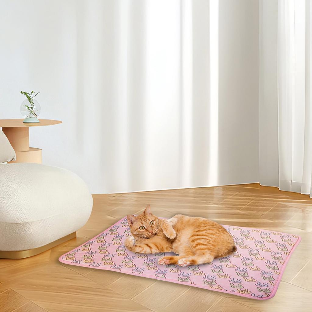 Pet Cool Pads, Pet Ice Silk Cool Pads Portable & Washable Pet Cool Blankets For Dogs And Cats, Car Seats, Summer Beds