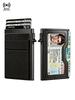 Men's Minimalist Wallet Slim Rfid Credit Card Holder Men Women Metal Wallets Automatic Pop Up Case Bank ID Cardholer Billetera