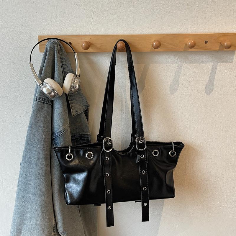 Niche Design Portable Tote Bag Women's 2025 New Trendy Commuter Large-capacity Bag High-end Shoulder Armpit Bag