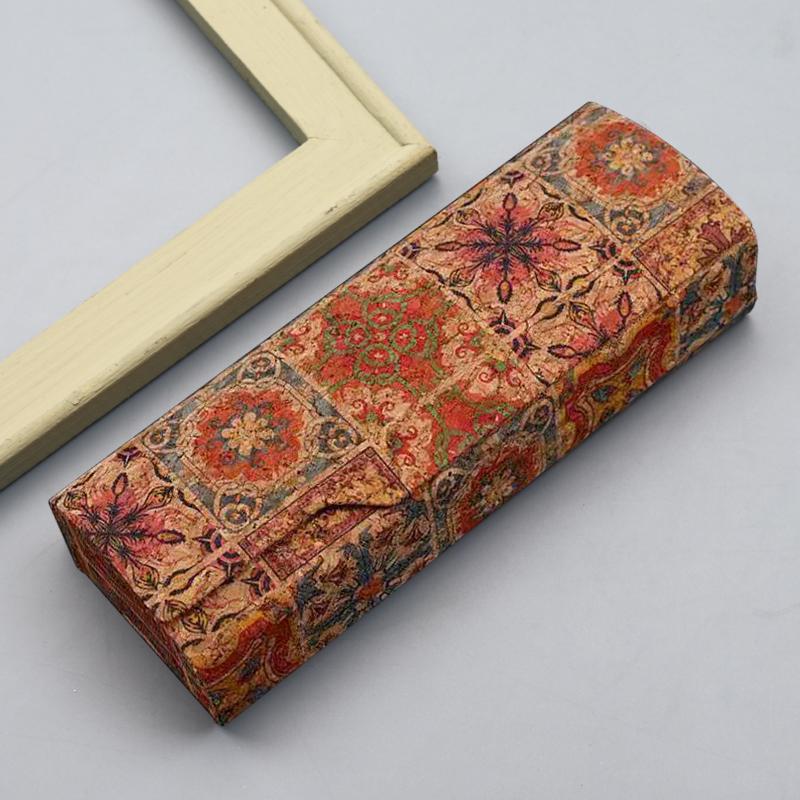 Anti-pressure Glasses Case Exotic Pattern Spectacle Case Sunglasses Storage Box