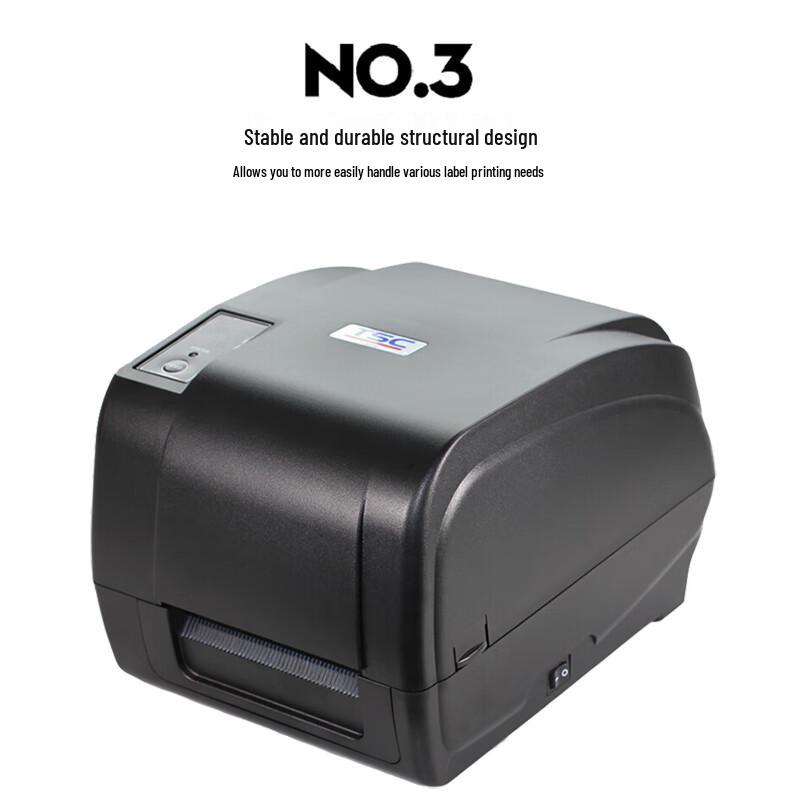 TSCT300A Thermal Transfer Barcode Label Printer CN Plug (adapter Included)
