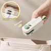 Mini Portable Electric Heat Bag Sealer Machine Usb Rechargeable Food Sealer For Snacks Spices Handheld Plastic Bag Sealer