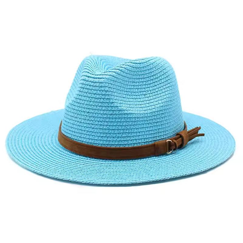 Quality Ebay Straw Hat Top Hat Women's Outdoor Beach Sunscreen Sunshade Jazz Hat