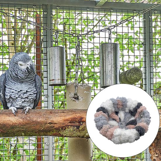 Vyhřívané ptačí hnízdo pro klec Plyšový závěsný pelíšek pro ptáčky Fleece Vyhřívaný ptačí domeček pro Conure Andulka Korela Hrdlička Andulka Křeček Malá zvířata