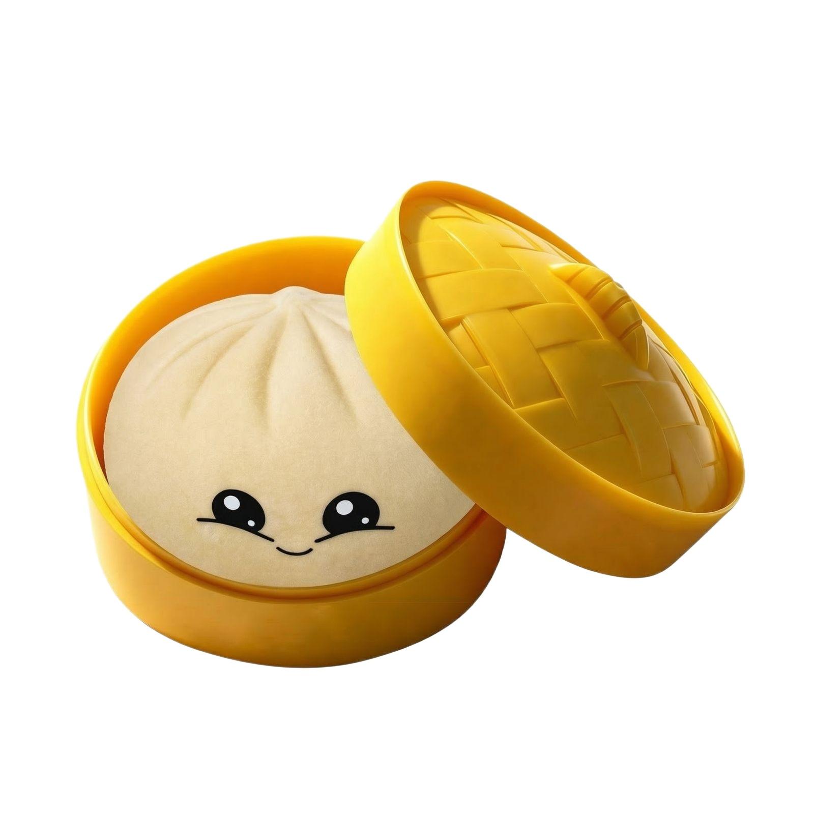 

Baozi Toy, Realistic Baozi Shape, Cute And Fun, Stress-relief, Resilient, , Portable, Toy One Size