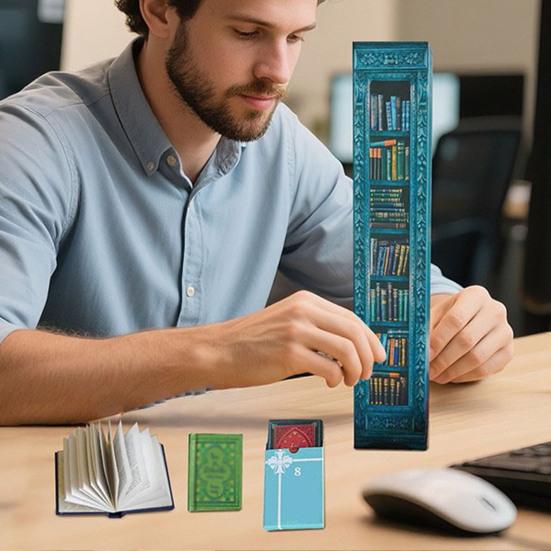 Christmas Calendar 2025 Mini Book Advent Calendar Festive Fun Countdown Calendar Book Theme Decoration