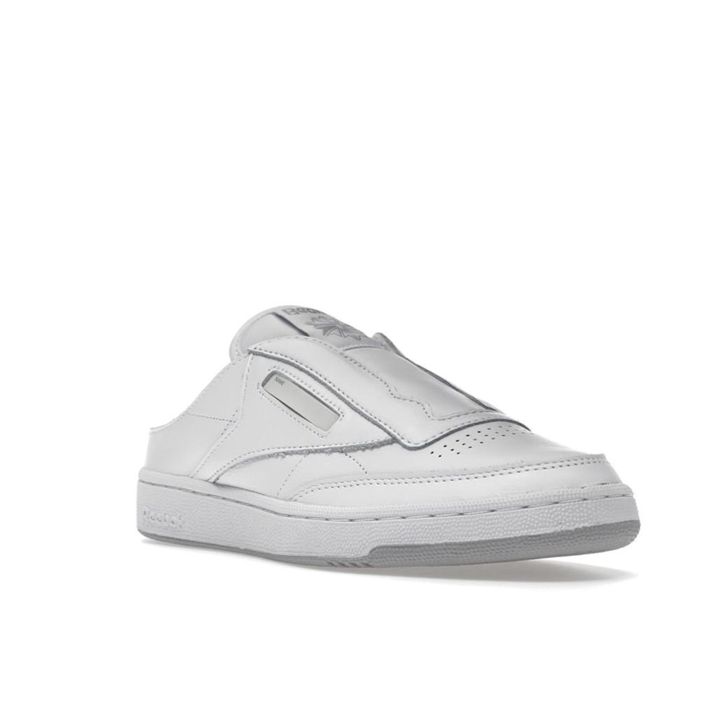 BEAMS x Reebok Club C Laceless Mule White Cold Grey Unisex Sneakers Footwear-White Cold-Grey-2 GX3853