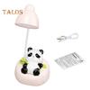 Panda Nachtlicht LED Schreibtisch Nachttisch Leselampe mit Schublade Dimmbar Wiederaufladbar Panda Tischlampe für Kinderzimmer Schlafzimmer