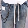 Europeisk & Amerikansk Hip Hop Dubbellager Skalle Jeanskedja - Mångsidigt Modeaccessoar