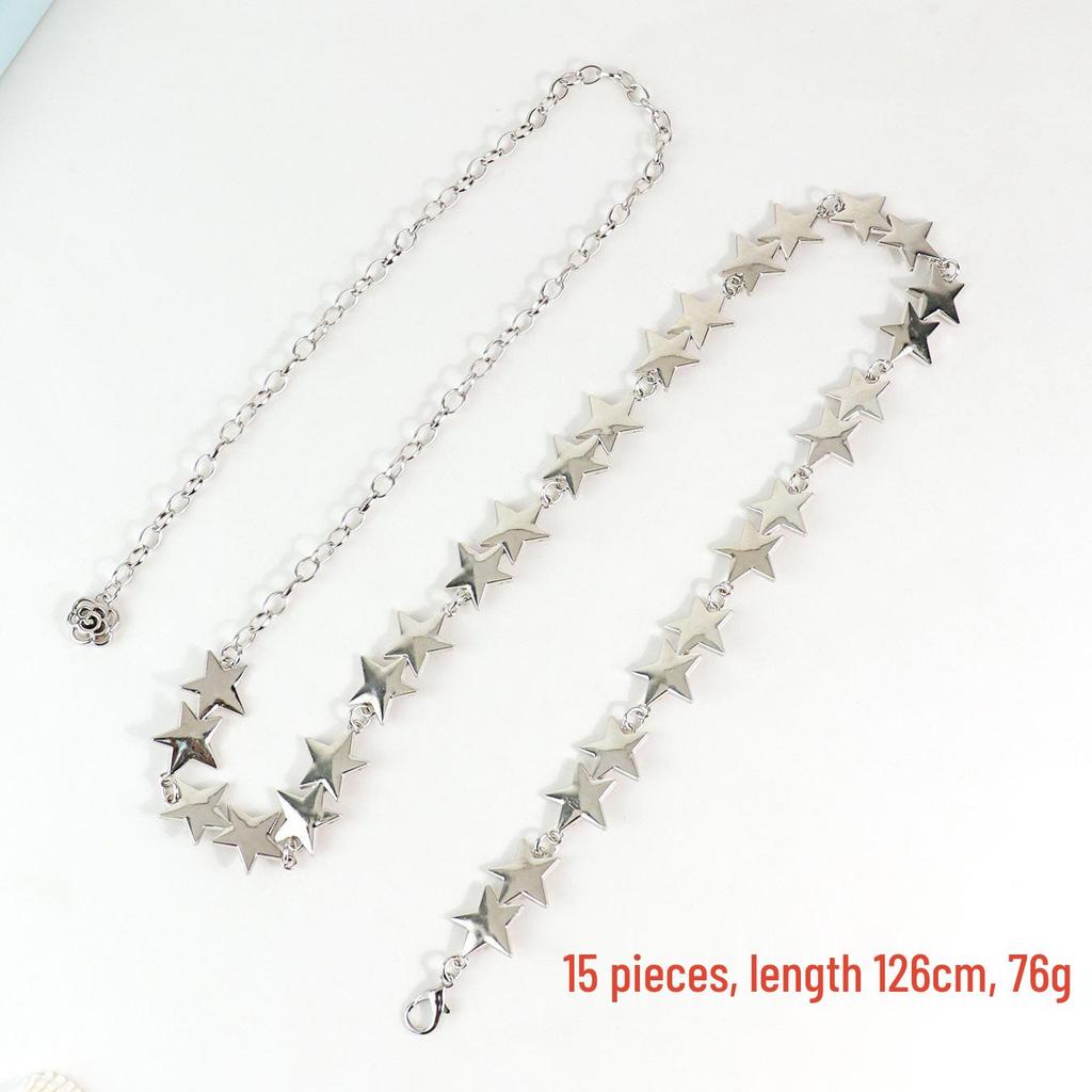 Damen Ethno-Stil Schmetterling Taillenkette: Modischer Metallgürtel für Rock oder Kleid