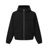 QIYOU 2026 Autumn Unisex Retro Hooded Windbreaker Jacket