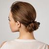 American U-shaped Wavy Hairpin For Women With Updo Hair On The Back Of The Head, Versatile Headband Hairpin