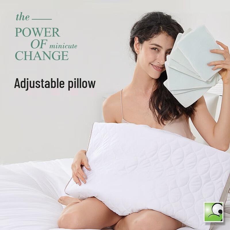 Miqiao Adjustable Natural Latex Sleep Pillow