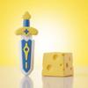 Brinquedo Fidget de Arma Magnética com Base de Queijo Alívio do Estresse Brinquedo de Descompressão Gadget Fidget Sensorial para Adultos Crianças
