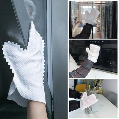10/20 Stück Vlies Staubwischhandschuhe Wiederverwendbare Fischschuppen Reinigungsstaubhandschuhe Haushalt Küchenreinigungswerkzeug