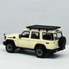 AFM5   DBGT 1:64 Toyota Land Cruiser LC70 Plastic Chassis Alloy Body Miniature Model Off-Road SUV Diecast JDM Collectors Toy Car Gift