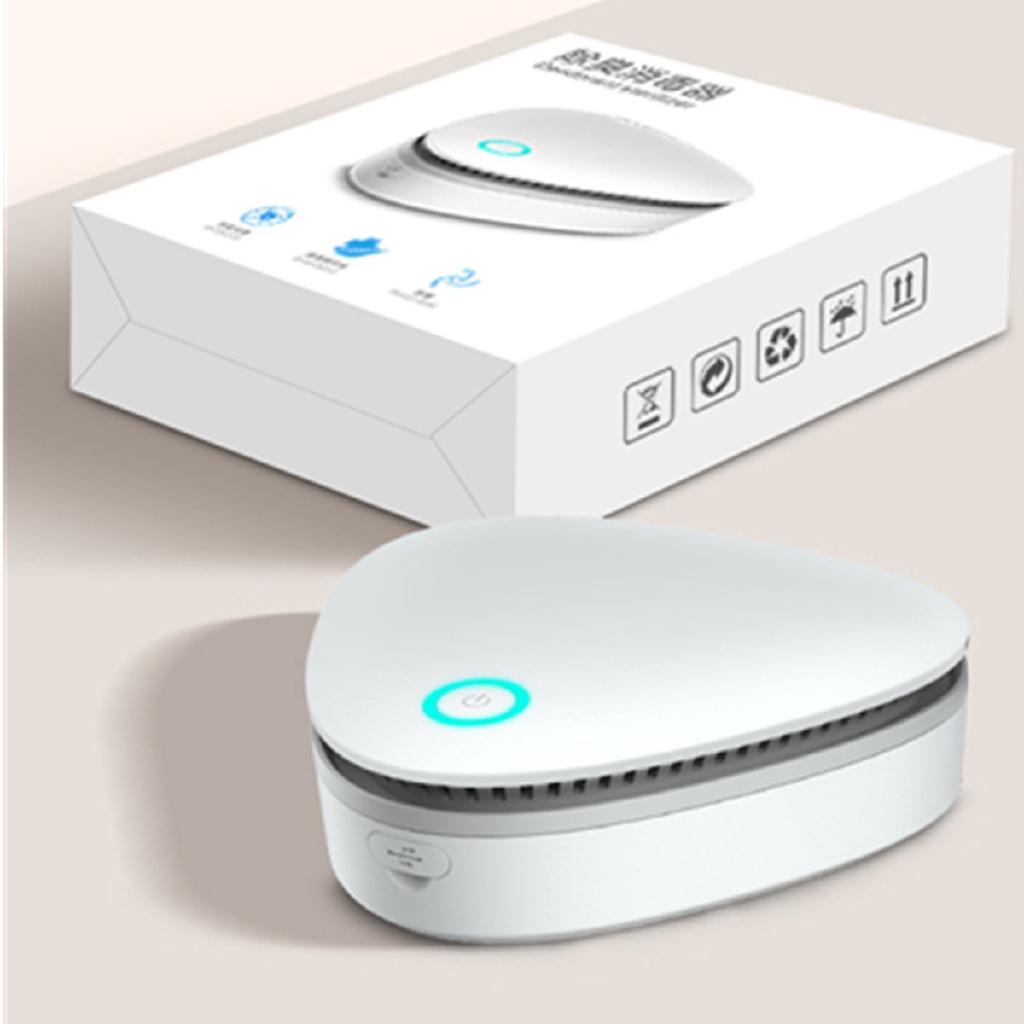 Mini Car Air Purifier Humidifier Ozone Generator Deodorizer Fridge Purification for Refrigerator Deodorizer Pet Home Toile