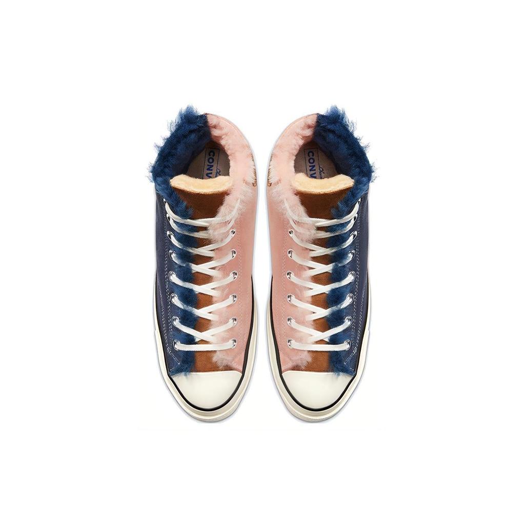 Chuck 70 Tri Panel X Converse Hi 'Navy Shearling' 166319C