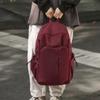 Fashion Trendy Cool Simple Pleated Solid Color Large Capacity Student Schoolbag New Junior High School High School Backpack