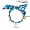 Salircon Unique Creative Blue/Green Scarf Ribbon Chokers Necklace Women Boho Sun Moon Heart Cross Pendant Necklace Jewelry 2026