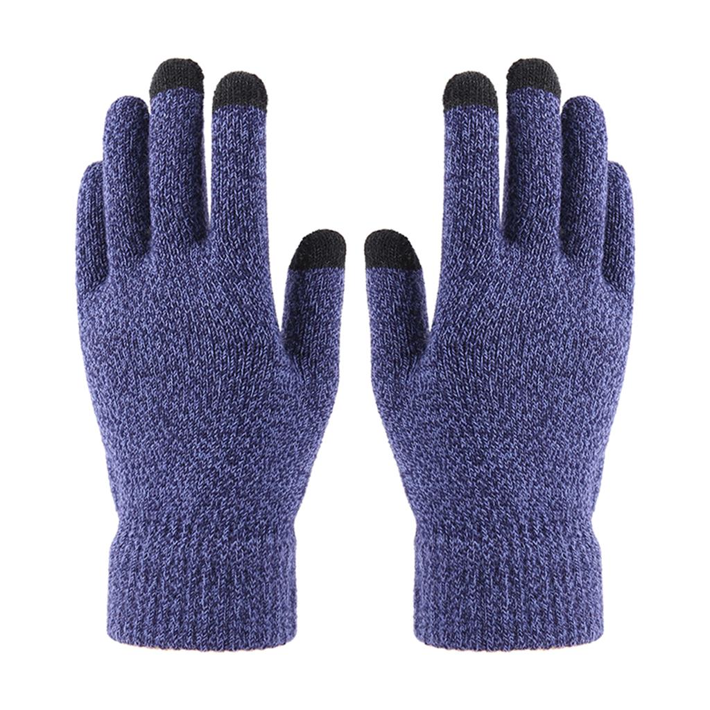 2PCS Winter Warm Full Fingers Gloves Waterproof Cycling Outdoor Sports Running Motorcycle Ski Touch Screen Fleece Gloves Guant