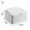 Plastic Storage Box Pop Window Type Beads Container Useful Cotton Swab Box  Hair Accessories Class