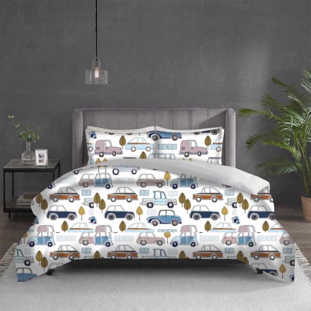 

Модная технология печати, 3D цифровая печать, постельное белье, пододеяльники, наволочки, комплекты из трех предметов 90*90cm