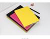 A5 Soft Cover Rainbow Edge Cute Notebook - Custom Color Edge Thick Leather Diary