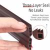 1M Door Bottom Sealing Strip Dustproof Sound Insulation Weatherstrip Draft Guard Flexible Under Door Draft Stopper Sealing Strip