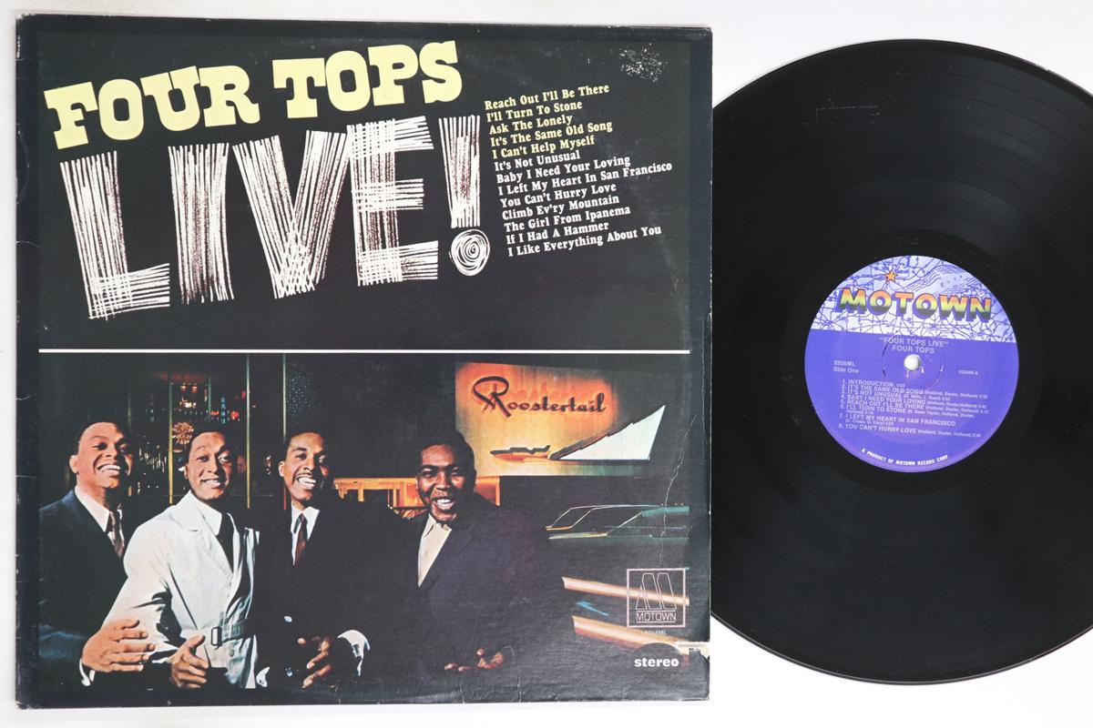

LP Пластинка FOUR TOPS - Four Tops Live 5258ML MOTOWN 1982 US Соул/Фанк Б/У