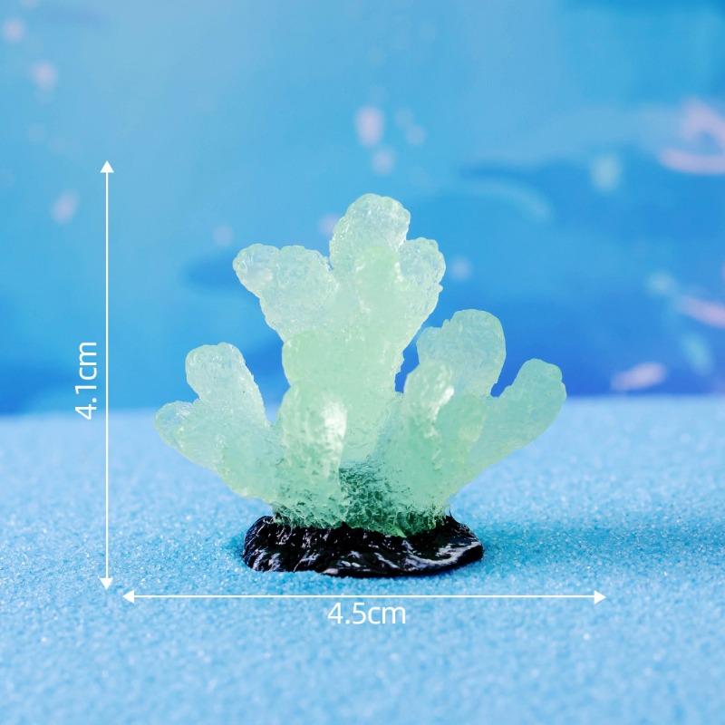 Luminous Fluorescent Simulated Coral Aquarium Fish Tank Landscape Decoration,Accessories and Small Ornaments