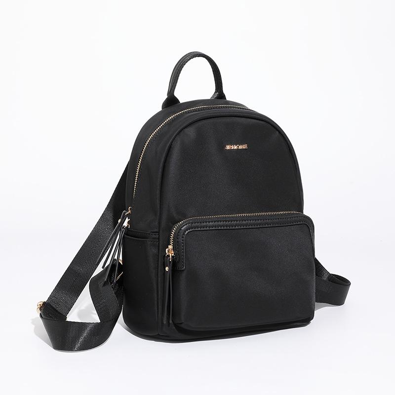 All Match Oxford Cloth New Casual Fashion Bag Backpack High End Travel Backpack Zipper Polyester Light Luxury Women's Bag